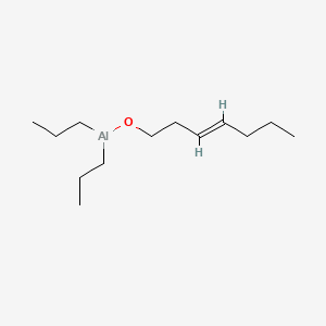 Aluminum, ((3E)-3-hepten-1-olato)dipropyl-