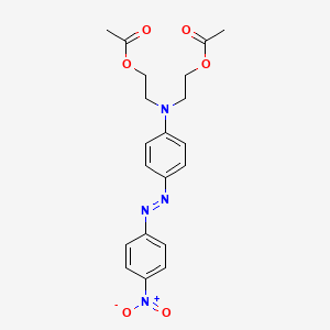 2,2'-((4-((4-Nitrophenyl)azo)phenyl)imino)bisethyl diacetate