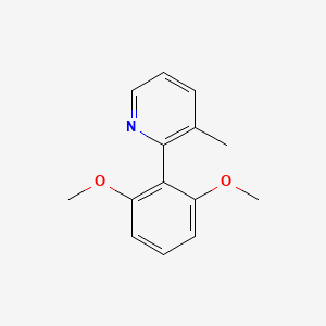 2-(2,6-Dimethoxyphenyl)-3-methylpyridine