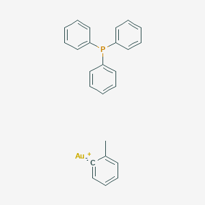 (2-Methylphenyl)(triphenylphosphine)gold