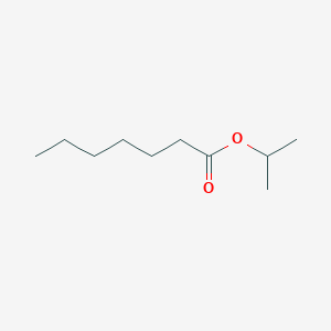 Heptanoic acid, 1-methylethyl ester