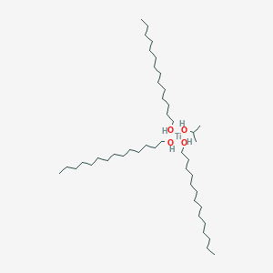 (Propan-2-olato)tris(tetradecan-1-olato)titanium