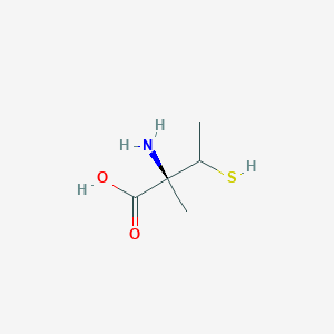 3-Sulfanyl-D-isovaline