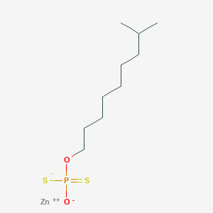 zinc;8-methylnonoxy-oxido-sulfanylidene-sulfido-λ5-phosphane