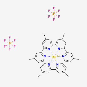 4-methyl-2-(4-methylpyridin-2-yl)pyridine;ruthenium(2+);dihexafluorophosphate