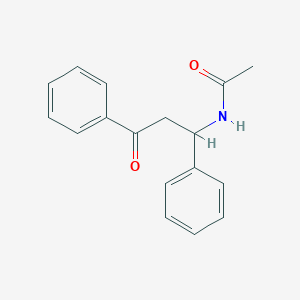 3-Acetylamino-1,3-diphenyl-1-propanone