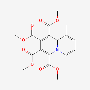 Tetramethyl 9-methyl-9aH-quinolizine-1,2,3,4-tetracarboxylate