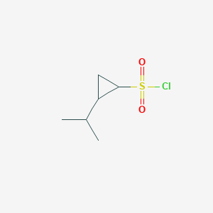 2-(Propan-2-yl)cyclopropane-1-sulfonyl chloride