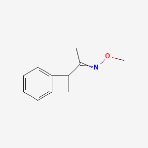 1-(7-bicyclo[4.2.0]octa-1,3,5-trienyl)-N-methoxyethanimine