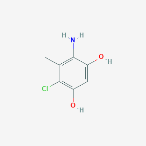 1,3-Benzenediol, 4-amino-6-chloro-5-methyl-