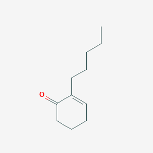 2-Cyclohexen-1-one, 2-pentyl-