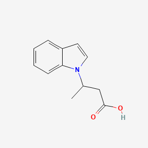 beta-Methyl-1H-indole-1-propionic acid