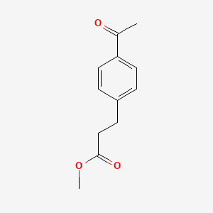 Methyl 3-(4-acetylphenyl)propanoate