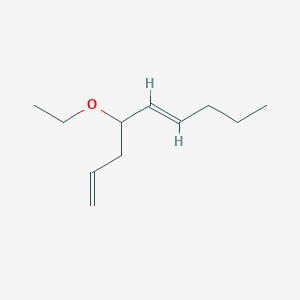 molecular formula C11H20O B15348779 (E)-4-Ethoxy-nona-1,5-diene 