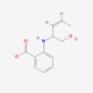 molecular formula C12H14NO3- B15348816 3-Penten-1-ol,2-aminobenzoate,(Z)-(9CI) 