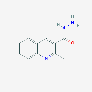 2,8-Dimethylquinoline-3-carbohydrazide