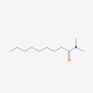 molecular formula C11H23NO B15348967 N,N-Dimethylnonamide CAS No. 6225-08-7