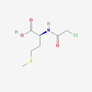 molecular formula C7H12ClNO3S B15349009 Chloroac-met-OH 