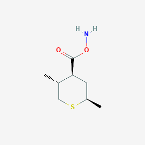 2H-Thiopyran-4-carboxylicacid,4-aminotetrahydro-2,5-dimethyl-,(2alpha,4alpha,5beta)-