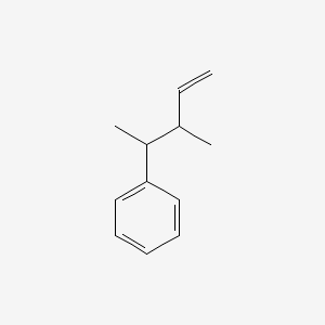 molecular formula C12H16 B15349209 3-Methyl-4-phenyl-1-pentene 