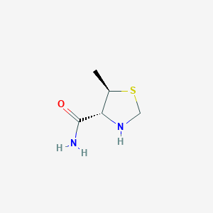 4-Thiazolidinecarboxamide,5-methyl-,(4R-trans)-(9CI)