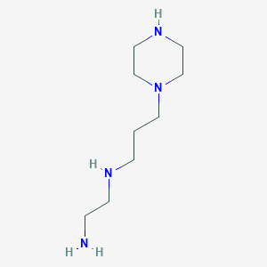 N-(3-piperazin-1-ylpropyl)ethane-1,2-diamine