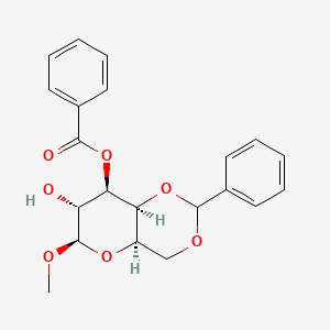 Methyl-3-O-benzoyl-4,6-O-benzylidene-beta-D-galactopyranoside