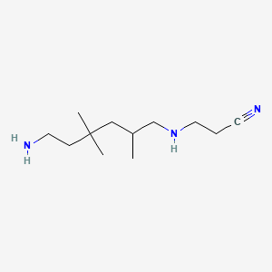 Propanenitrile, 3-[(6-amino-2,4,4-trimethylhexyl)amino]-