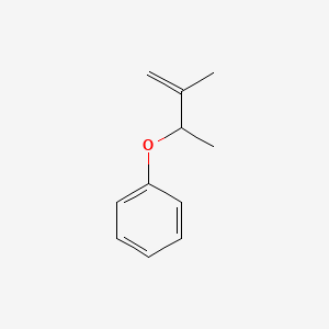 molecular formula C11H14O B15349547 (1,2-Dimethyl-2-propenyloxy)benzene 