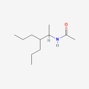 N-(3-Propyl-2-hexyl)acetamide