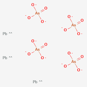 Arsenic acid (H3AsO4) lead(4+) salt (4:3)