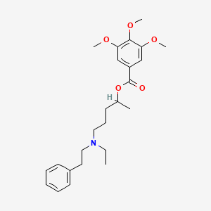 N-Ethyl-N-(4-hydroxypentyl)phenethylamine 3,4,5-trimethoxybenzoate (ester)