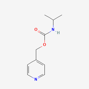 Carbamic acid, isopropyl-, 4-pyridylmethyl ester