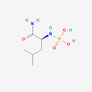 N~2~-Phosphono-L-Leucinamide