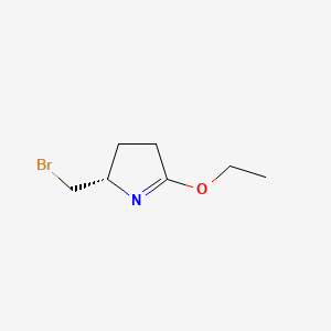 (2S)-2-(bromomethyl)-5-ethoxy-3,4-dihydro-2H-pyrrole