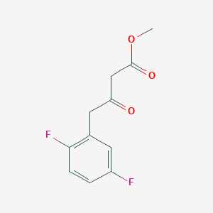 4-(2,5-Difluoro-phenyl)-3-oxo-butyric acid methyl ester