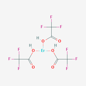 molecular formula C6H3ErF9O6 B15349953 Erbium trifluoroacetate 