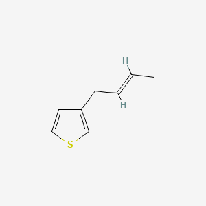 3-[(E)-2-Butenyl]thiophene