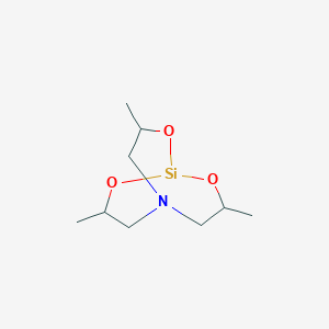 molecular formula C9H18NO3Si B15349986 3,7,10-Trimethylsilatrane, d 