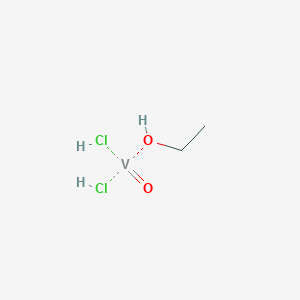 molecular formula C2H8Cl2O2V B15349989 Dichloroethoxyoxovanadium(v) 