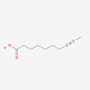 molecular formula C10H16O2 B15350127 8-Decynoic acid CAS No. 55182-88-2