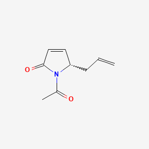 (2S)-1-acetyl-2-prop-2-enyl-2H-pyrrol-5-one