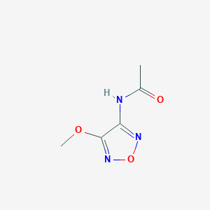 Acetamide,N-(4-methoxy-1,2,5-oxadiazol-3-YL)-