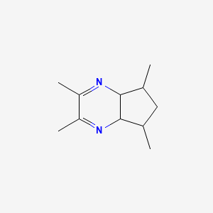 2,3,5,7-tetramethyl-5,6,7,7a-tetrahydro-4aH-cyclopenta[b]pyrazine