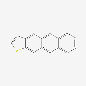 molecular formula C16H10S B15350492 Anthra[2,3-b]thiophene CAS No. 22108-55-0