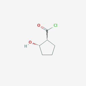 (1R,2S)-2-hydroxycyclopentane-1-carbonyl chloride