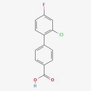 4-(2-Chloro-4-fluorophenyl)benzoic acid