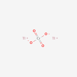 molecular formula CrO4Tl2 B15350606 Dithallium chromate CAS No. 13473-75-1