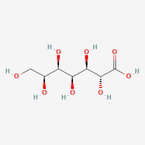 (2R,3R,4S,5R,6S)-2,3,4,5,6,7-hexahydroxyheptanoic acid