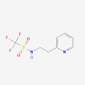 1,1,1-Trifluoro-N-[2-(pyridin-2-yl)ethyl]methanesulfonamide